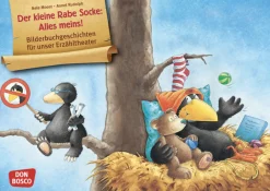 Kamishibai Bildkartenset - Der kleine Rabe Socke: Alles meins!, 3-8 Jahre