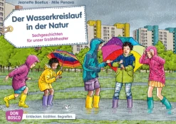 Kamishibai Bildkartenset - Der Wasserkreislauf in der Natur, 4-8 Jahre