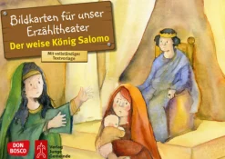 Kamishibai Bildkartenset - Der weise König Salomo, 3 bis 8 Jahre