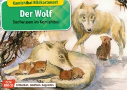 Kamishibai Bildkartenset - Der Wolf, 6 bis 12 Jahre