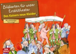 Kamishibai Bildkartenset - Des Kaisers neue Kleider, 4-10 Jahre