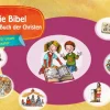 Kamishibai Bildkartenset - Die Bibel - Heiliges Buch der Christen, 5-11 Jahre