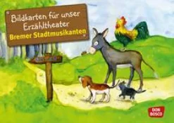 Kamishibai Bildkartenset - Die Bremer Stadtmusikanten