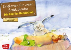 Kamishibai Bildkartenset - Die Fünf im Handschuh, 2-6 Jahre