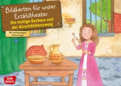 Kamishibai Bildkartenset - Die heilige Barbara und der Kirschblütenzweig, 3-10 Jahre