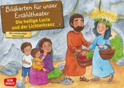 Kamishibai Bildkartenset - Die heilige Lucia und der Lichterkranz, 3 bis 10 Jahre