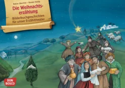 Kamishibai Bildkartenset - Die Weihnachtserzählung, 6-12 Jahre