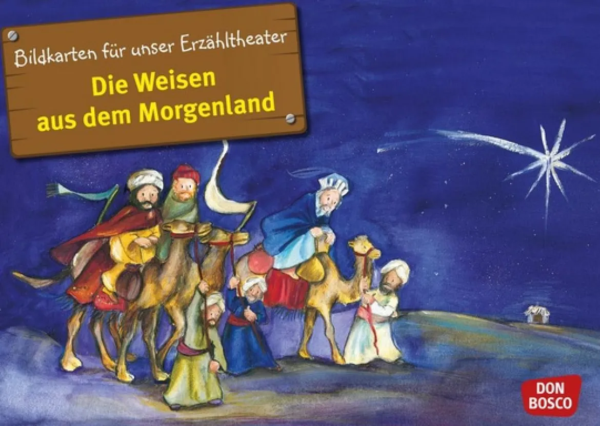 Kamishibai Bildkartenset - Die Weisen aus dem Morgenland, 3-8 Jahre