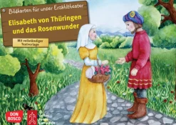 Kamishibai Bildkartenset - Elisabeth von Thüringen und das Rosenwunder, 5-10 Jahre