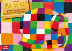 Kamishibai Bildkartenset - Elmar, 2-8 Jahre