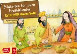 Kamishibai Bildkartenset - Ester hilft ihrem Volk, 5 bis 10 Jahre