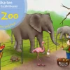 Kamishibai Bildkartenset - Im Zoo mit Emma und Paul, 1 bis 5 Jahre