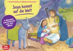Kamishibai Bildkartenset - Jesus kommt auf die Welt, ab 2 Jahre
