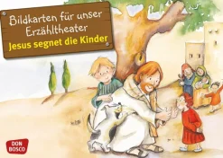 Kamishibai Bildkartenset - Jesus segnet die Kinder, 3-8 Jahre