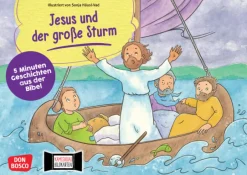 Kamishibai Bildkartenset - Jesus und der große Sturm, ab 2 Jahre
