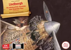 Kamishibai Bildkartenset - Lindbergh: Die abenteuerliche Geschichte einer fliegenden Maus, 5-10 Jahre