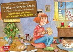 Kamishibai Bildkartenset - Nischa packt Geschenke, 3 bis 6 Jahre