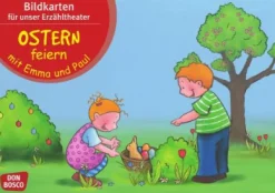 Kamishibai Bildkartenset - Ostern feiern mit Emma und Paul, ab 1 Jahr