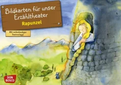 Kamishibai Bildkartenset - Rapunzel, 3-8 Jahre