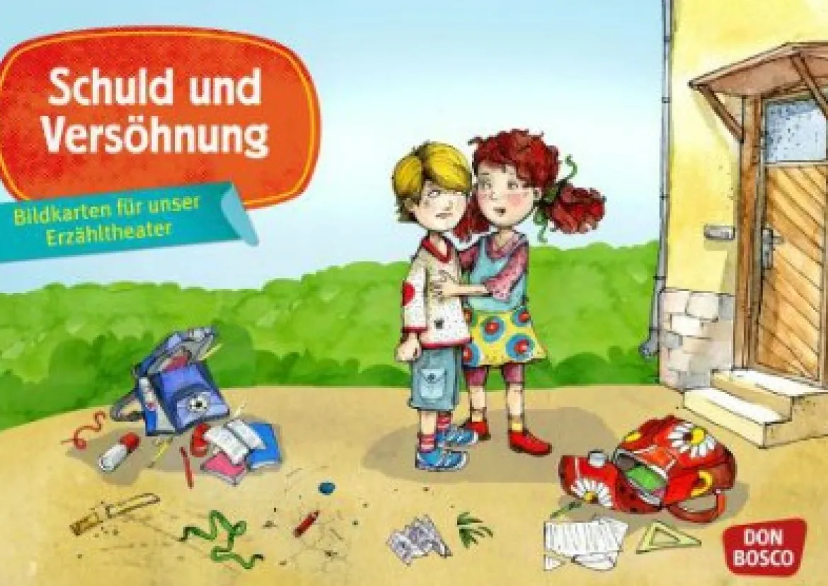 Kamishibai Bildkartenset - Schuld und Versöhnung, ab 5 Jahren