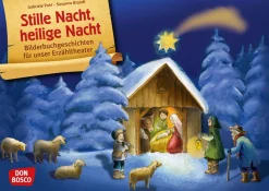Kamishibai Bildkartenset - Stille Nacht, heilige Nacht, ab 3 Jahren