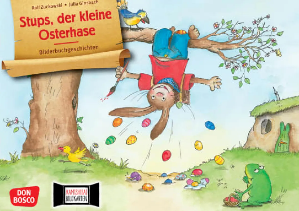 Kamishibai Bildkartenset - Stups, der kleine Osterhase, 2-8 Jahre