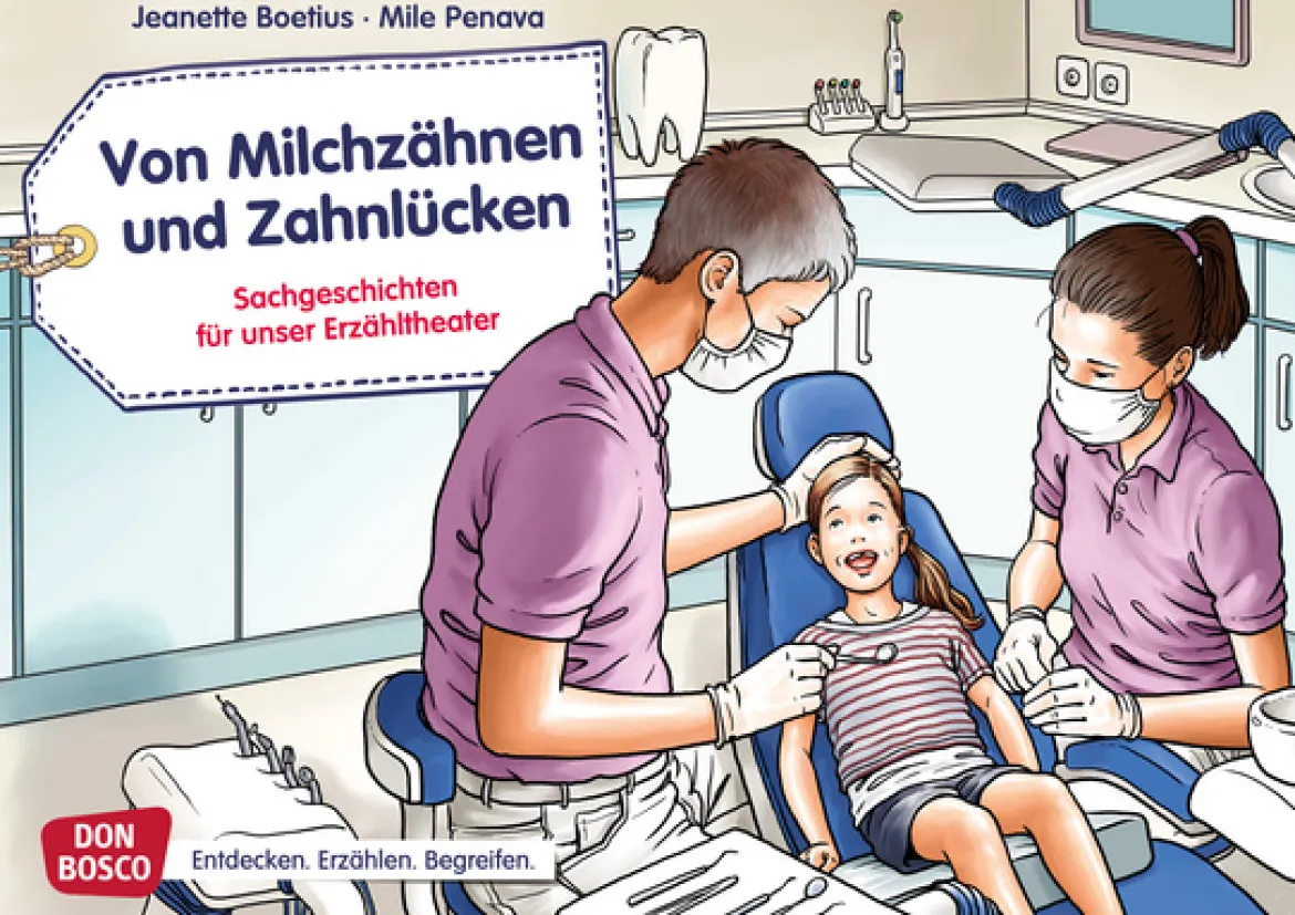 Kamishibai Bildkartenset - Von Milchzähnen und Zahnlücken