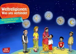 Kamishibai Bildkartenset - Was uns verbindet, 5-10 Jahre
