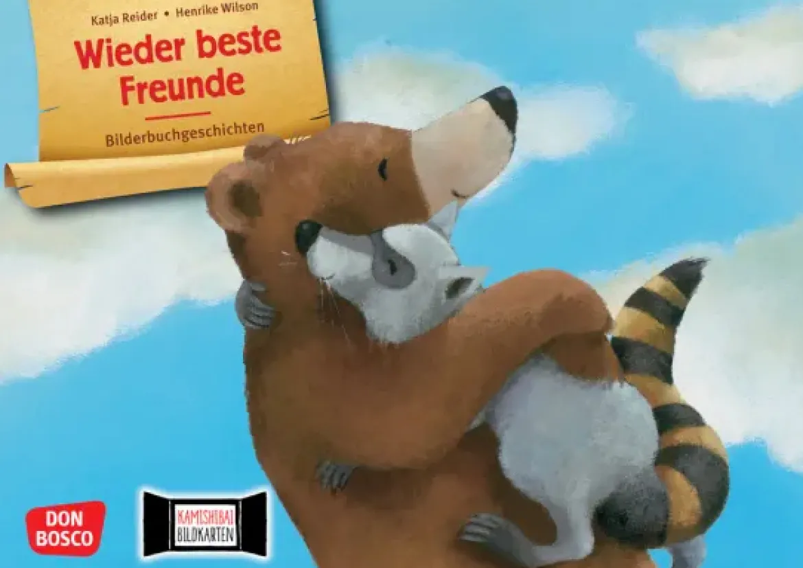 Kamishibai Bildkartenset - Wieder beste Freunde, 3-6 Jahre