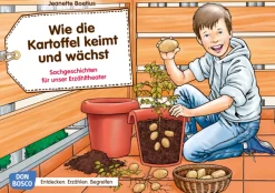 Kamishibai Bildkartenset - Wie die Kartoffel keimt und wächst, 4-8 Jahre