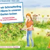 Kamishibai Bildkartenset - Wie wir Schmetterling und Biene in unseren Garten locken, 4 bis 8 Jahre