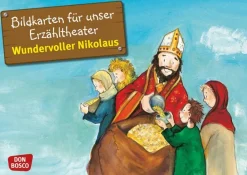 Kamishibai Bildkartenset - Wundervoller Nikolaus Bildkartenset, 3-10 Jahre