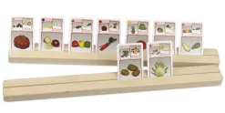 Kartensetzleisten 50 cm, 1-reihig (2 Stück)