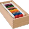 Kasten mit je zwei Täfelchen in 11 Farben