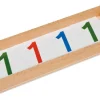 Kasten mit Zahlenkartensatz aus Kunststoff