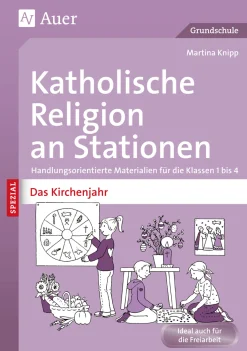 Katholische Religion an Stationen Das Kirchenjahr, Buch