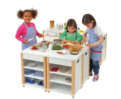 Küchen-Regal für Kindergarten-Modulküche, 2-6 Jahre