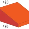 Keil MEDI rot/orange 480 x 480 x 240, 2-4 Jahre