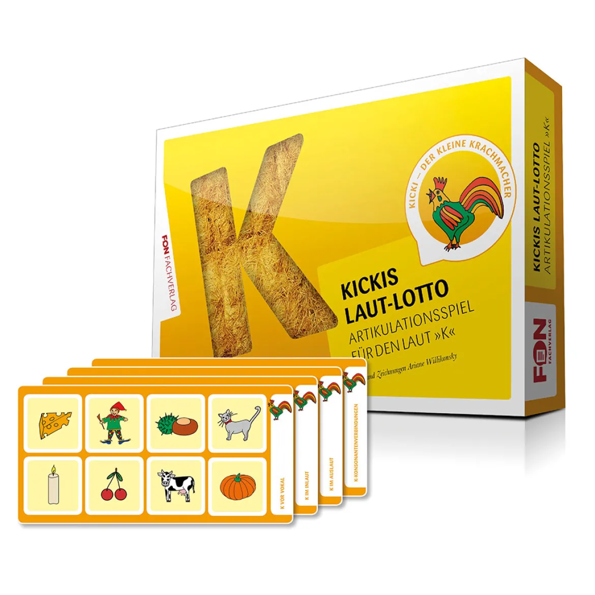 Kickis Laut-Lotto, Spielmaterial, ab 4 Jahre