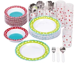 Kindergartengeschirr-Set, 60-teilig