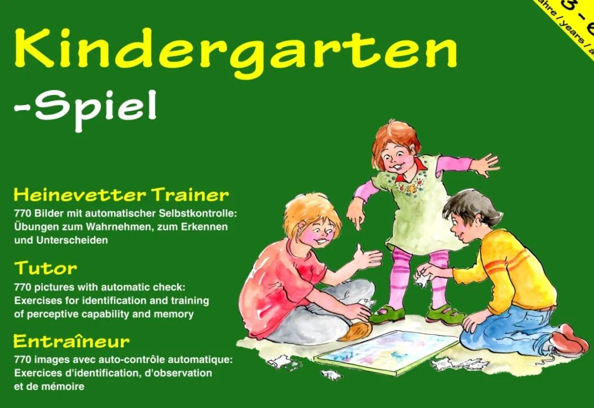 Kindergarten-Spiel, 3-6 Jahre