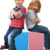 Kinderhocker mit Trommelfunktion, blau, Sitzhöhe 30cm