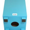 Kinderhocker mit Trommelfunktion, blau, Sitzhöhe 38cm, 5-9 Jahre