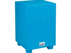 Kinderhocker mit Trommelfunktion, blau, Sitzhöhe 38cm, 5-9 Jahre