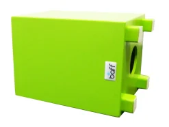 Kinderhocker mit Trommelfunktion, grün, Sitzhöhe 38cm, 5-9 Jahre