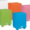 Kinderhocker mit Trommelfunktion, orange, Sitzhöhe 30cm