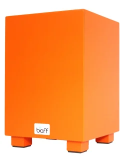 Kinderhocker mit Trommelfunktion, orange, Sitzhöhe 38cm, 5-9 Jahre