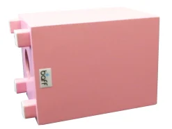 Kinderhocker mit Trommelfunktion, rosa, Sitzhöhe 30cm