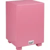 Kinderhocker mit Trommelfunktion, rosa, Sitzhöhe 38cm
