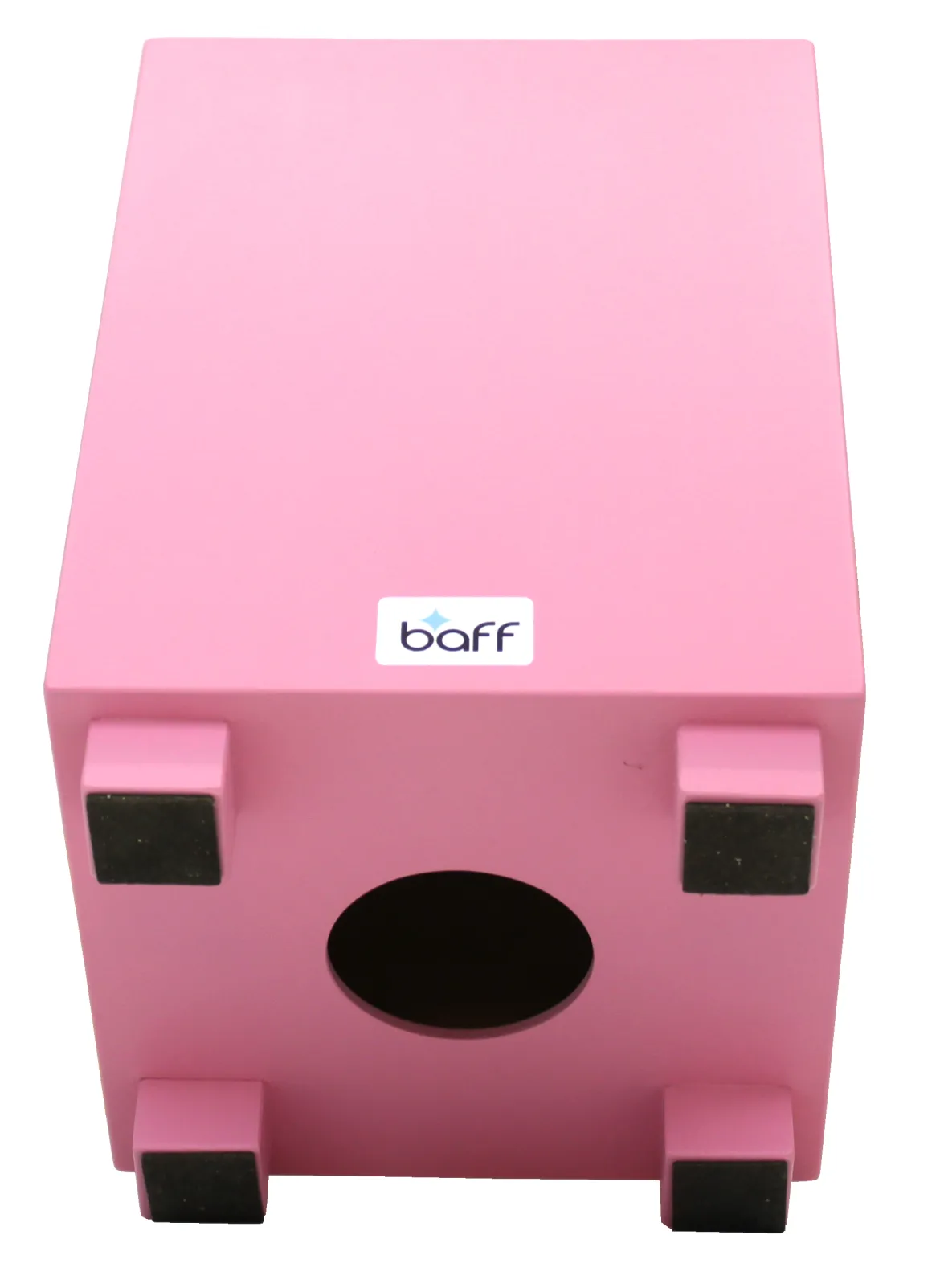 Kinderhocker mit Trommelfunktion, rosa, Sitzhöhe 38cm